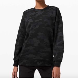 Lululemon Perfectly Oversized Crewneck Camo